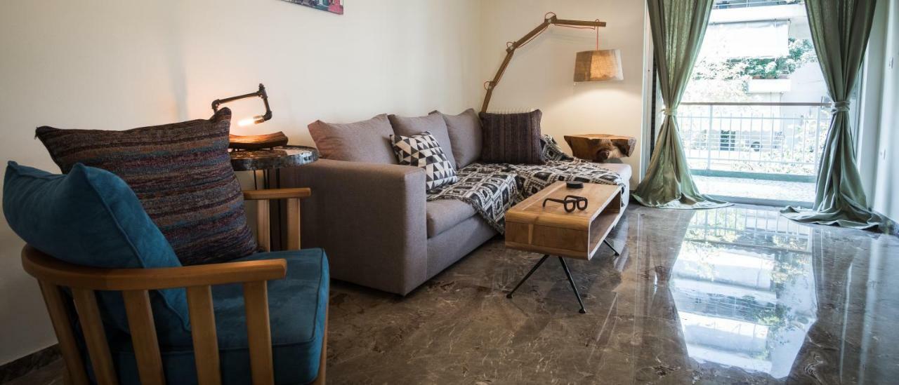 Comfy Apartment Of 104 M² Near Metro! Атина Екстериор снимка